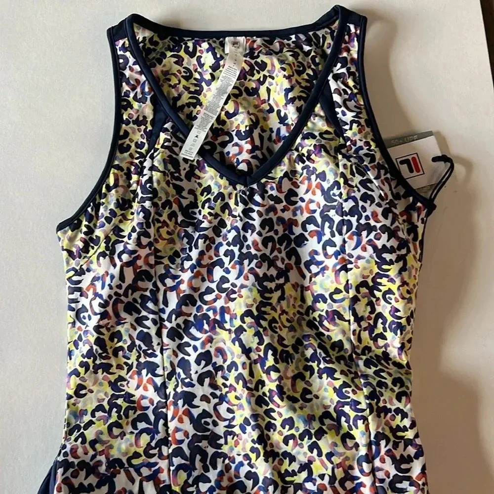 NWT Fila Back Spin Full Coverage Tennis Dress with Shorts Golf Size XS - Picture 10 of 12